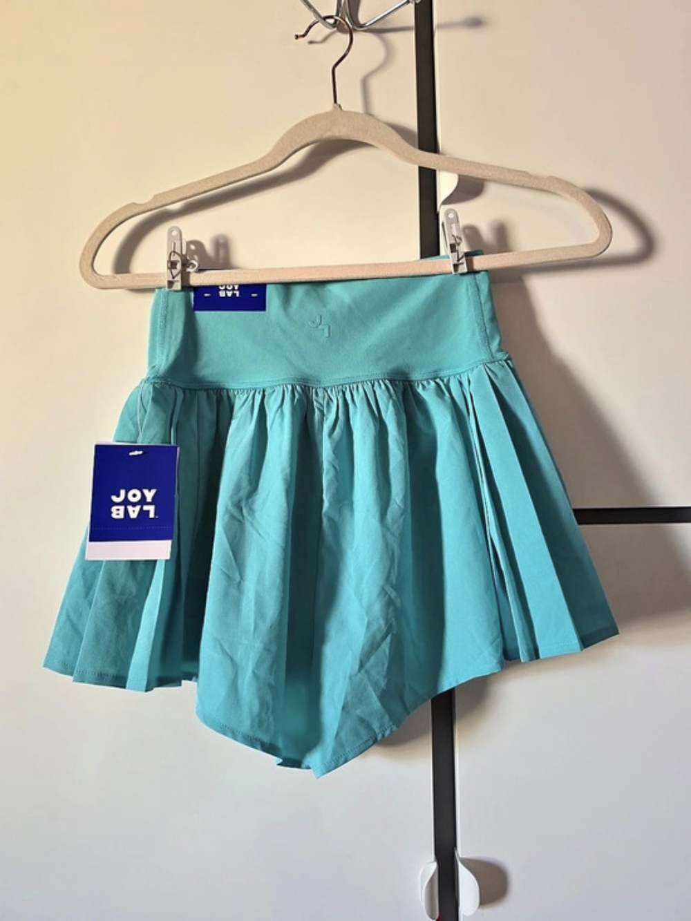 JoyLab High-Rise Crossover Waistband Skort Blue